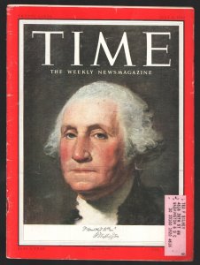 Time  7/6/1953-George Washington-Revolutionary War-Coca-Cola ad