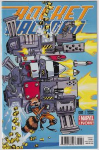 Rocket Raccoon #1 Young Variant Cover (2014) Rocket Raccoon