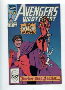 West Coast Avengers 56 VF/NM 1st Cover Dark Scarlet Witch