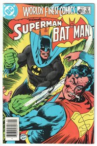 World's Finest Comics #302 (1984) Mark Jeweler Variant!