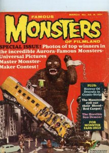 Famous Monsters of Filmland #32 Horror of Dracula(1965)Magazine VG- 3.5