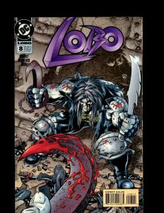 Lot of 12 Lobo DC Comic Books #1 2 3 4 5 7 8 9 0 10 11 12 J407