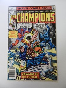The Champions #16 (1977) VF- condition