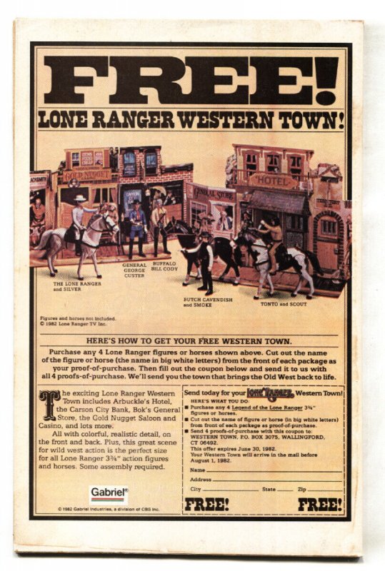 Thor #319 1982  1st appearance of ZANIAC-comic book