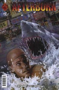 Afterburn #2 VF/NM ; Red 5 | Shark Cover