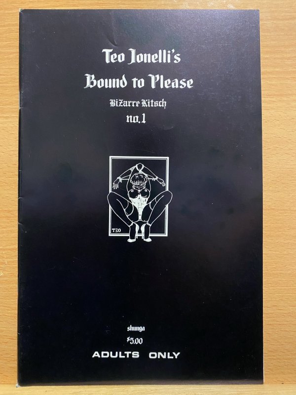 Teo Jonelli's Bound to Please: Bizarre Kitsch, Shunga Comics. 1995. 36p....