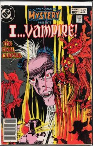 House of Mystery #319 (1983) I... Vampire!