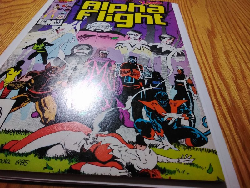 Alpha Flight #33 (1986) 1st Lady Deathstrike