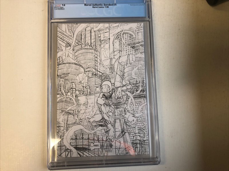 Marvel Authentix Daredevil #1 CGC 9.8(Kevin Smith Story)W/COA