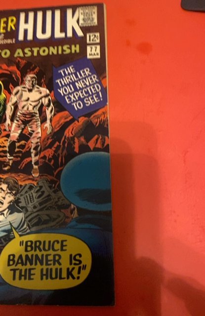 Tales to Astonish #77 (1966)1st time namor uses imperious Rex.higher grade