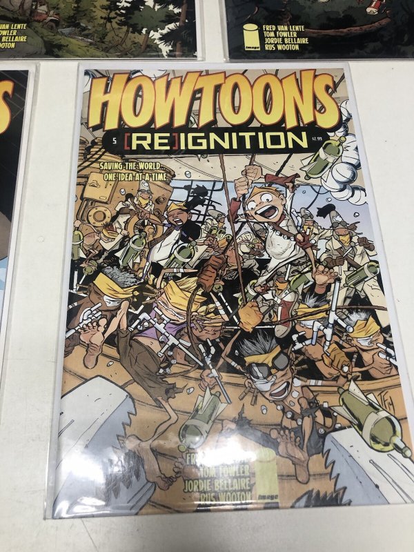 Howtoons Reignition (2014) Set # 1-5 Marvel Comics • Fred Van Lente • Tom Fowler