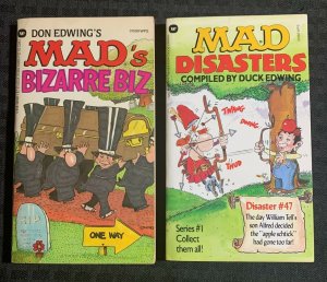 1987/92 MAD Bizarre & Disasters 1st Ed FN/FN+ Paperback - Nick Meglin Collection