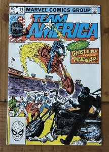 Team America #11 Ghost Rider Appearance Jim Shooter 1983 VF-