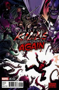 Deadpool Kills The Marvel Universe Again #5A VF/NM ; Marvel | Variant Cullen Bun