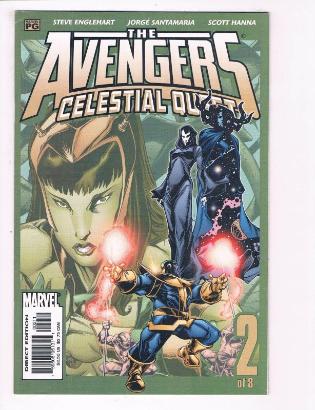 Avengers Celestial Quest # 2 NM Marvel Comic Book Captain America Iron Man S80