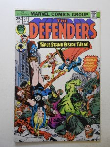 The Defenders #25 (1975) FN/VF Condition! stamp fc