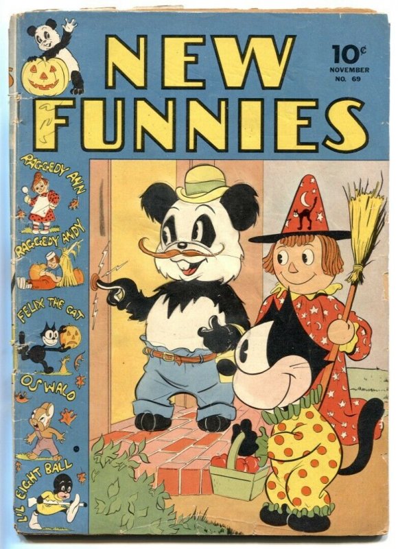 New Funnies #69 1942- Felix the Cat- Dell- G