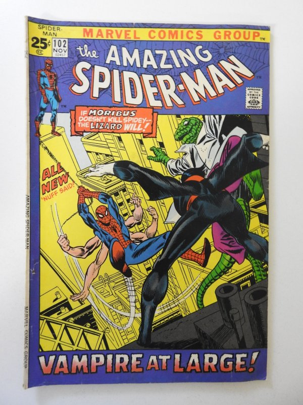 The Amazing Spider-Man #102 (1971) FN- Condition! stamp bc