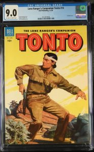 Tonto #14  1954 - Dell -CGC 9.0 - Comic Book-4514814006