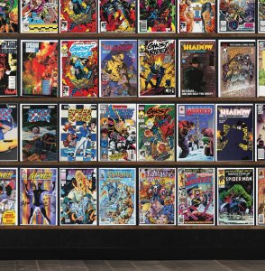 Huge Lot 150+ Comics with Fantastic Four, Ghost Rider, Speed Racer & More!