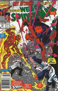 Web of Spider-Man #73 ORIGINAL Vintage 1991 Marvel Comics