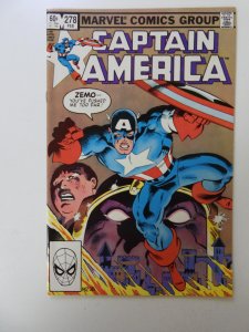 Captain America #278 Direct Edition (1983) VF condition