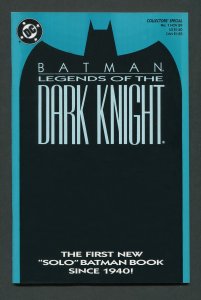 Batman:Legends of the Dark Knight #1 / 9.4-9.6 NM+  Novermber 1989