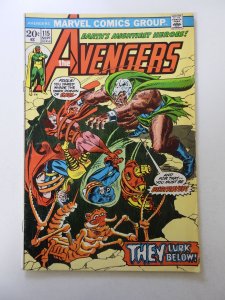 The Avengers #115 (1973) FN- condition