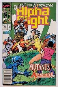 Alpha Flight #82 (March 1990, Marvel) VF+