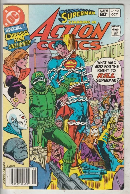 Action Comics #536 (Oct-82) NM- High-Grade Superman
