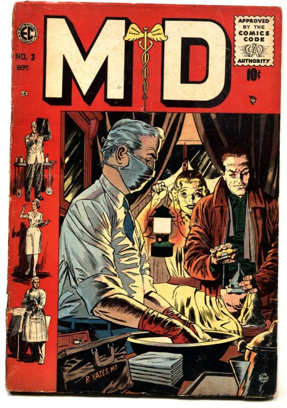 MD #3--1955--EC--Johnny Craig cover --Joe Orlando--Reed Crandall--COMIC BOOK