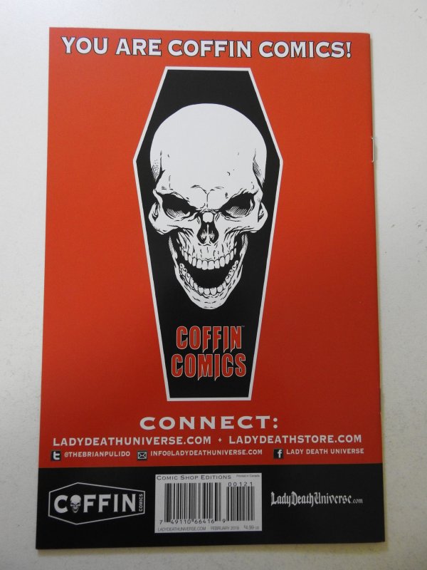 Lady Death: Apocalyptic Abyss #1 Scythe Edition (2018) NM- Condition!