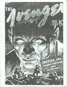 GOLDEN PERILS #1-SUMMER 1985-FEATURES ON THE AVENGER PULP MAGAZINE--HISTORIC