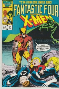 Fantastic Four vs the X-Men #2 Marvel Comics