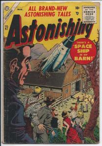 Astonishing #47 Vol, 1 - Silver Age - March 1956 (Good)