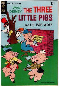 Walt Disney's The Three Little Pigs #2 (1968)  VF/NM 9.0