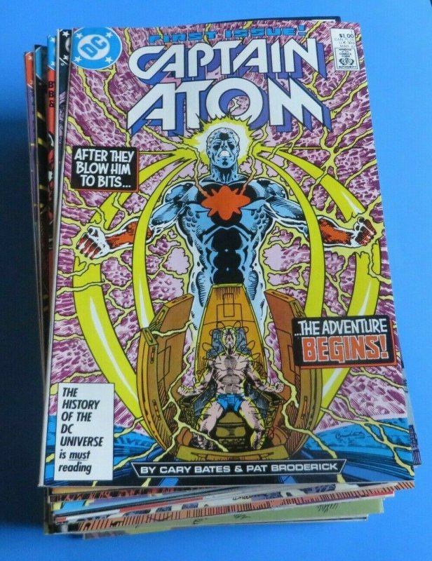 Captain Atom #1-57 W/Annual #1-2 Complete High Grade Set VF/NM-NM/MT 9.0-9.8