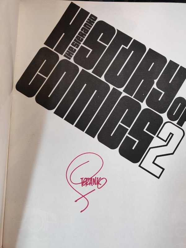 Steranko History of Comics 2 - Virgin Variant Signed by Jim Steranko (1972)