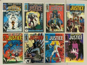 Justice set #1-32 avg 8.0 VF (1986-89 Marvel) 