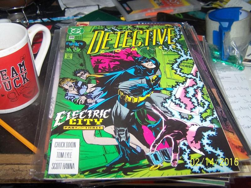 DETECTIVE COMICS  # 646 BATMAN   1992 DC  ROBIN  DC  GALVAN GOTHAM  