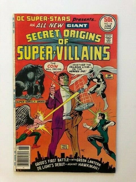 DC Super-Stars presents GIANT SECRET ORIGINS OF SUPER-VILLAINS FINE (A160)