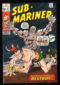 Sub-Mariner #41 FN/VF 7.0