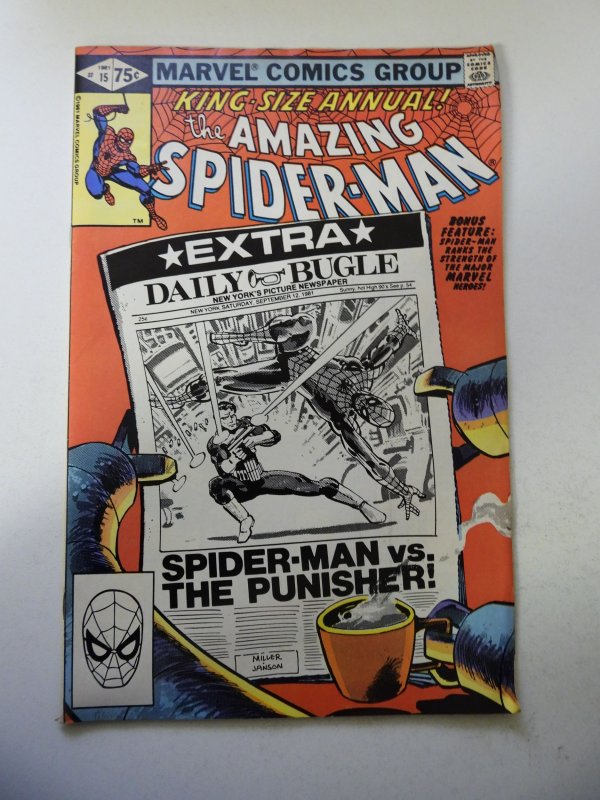 The Amazing Spider-Man Annual #15 (1981) VG+ Condition
