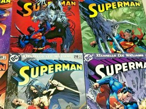 SUPERMAN#204-214 VF/NM  LOT (11 BOOKS) 2004 JIM LEE DC COMICS