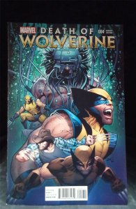 Death of Wolverine #4 Land Cover 2014 Marvel Comics Comic Book