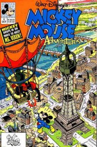 Mickey Mouse Adventures #5 VF ; Disney | Eiffel Tower Paris