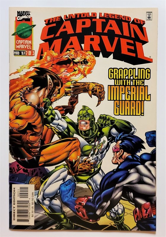 The Untold Legend of Captain Marvel #2 (May 1997, Marvel) VF