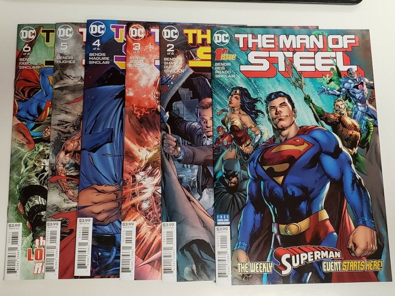 The Man of Steel (DC 2018) #1-6 Set | Brian Michael Bendis on Superman! 