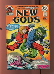 THE NEW GODS #5 - KIRBY - 1st Full Appearance Of SLIG (9.0 OB) 1971