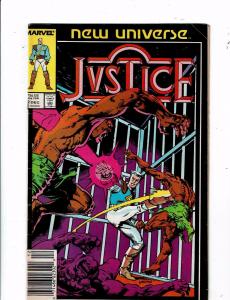 Lot of 5 Justice Marvel Comic Books #1 2 3 4 5 BH45 